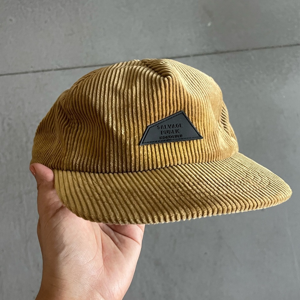 Salvage Public Corduroy Snapback Hat